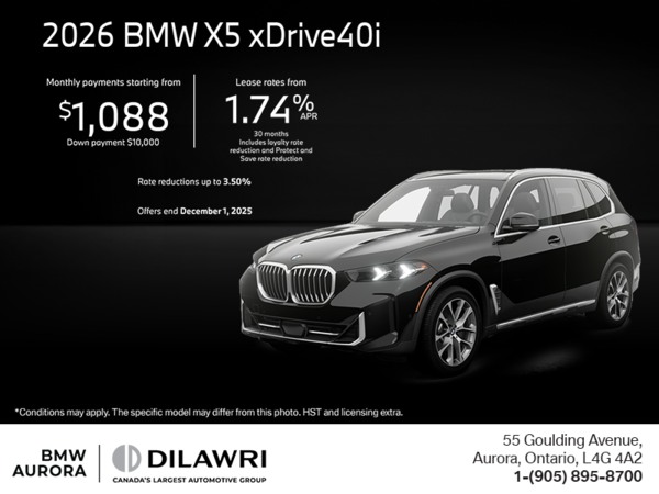 Get the 2026 BMW X5