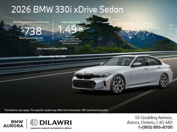 Get the 2026 BMW 3 Series Sedan