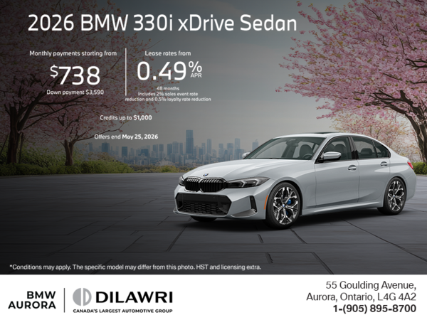 Get the 2026 BMW 3 Series Sedan