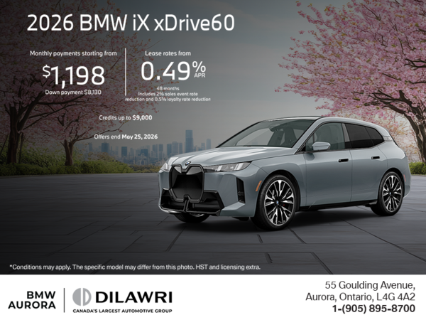 Get the 2026 BMW iX