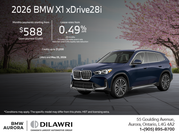 Get the 2026 BMW X1
