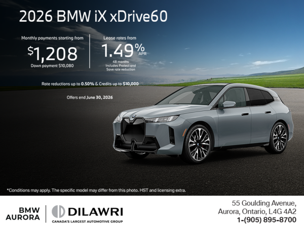 Get the 2026 BMW iX