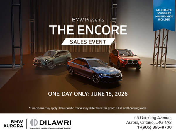The BMW Monthly Sales Event