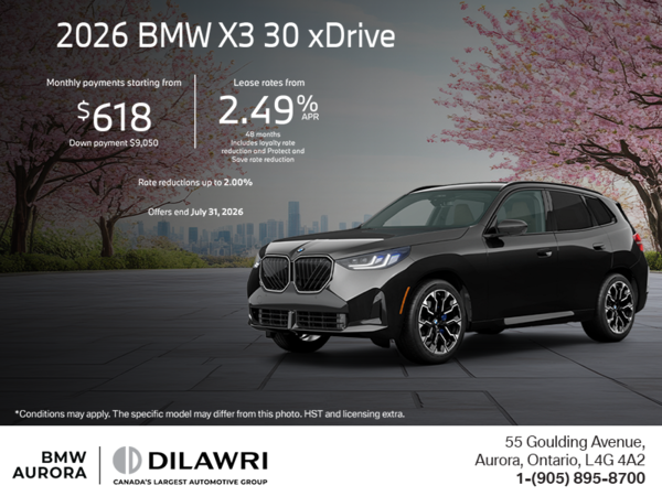 2026 BMW X3