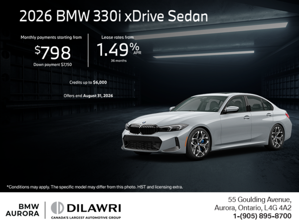 2026 BMW 3 Series Sedan