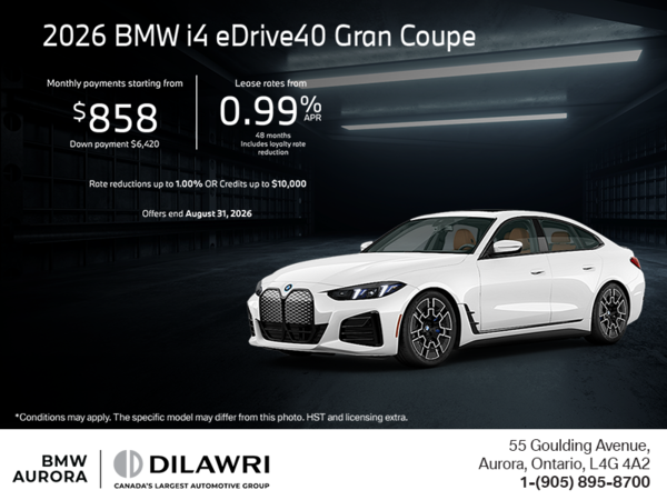2026 BMW i4 Gran Coupe