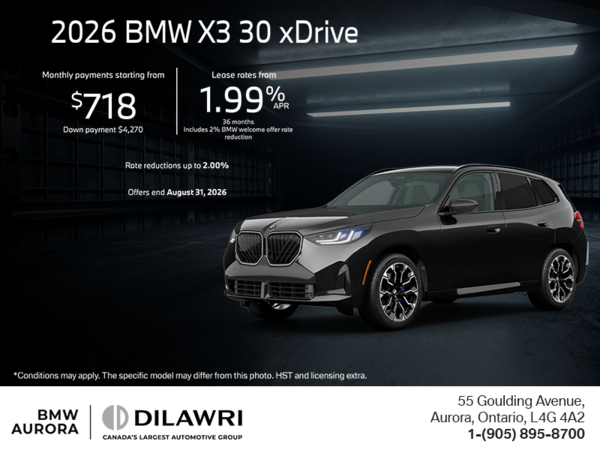 2026 BMW X3