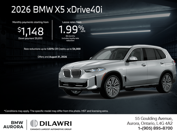 2026 BMW X5
