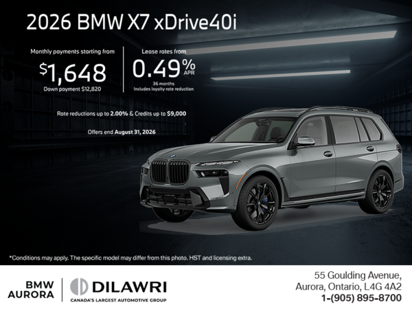 2026 BMW X7