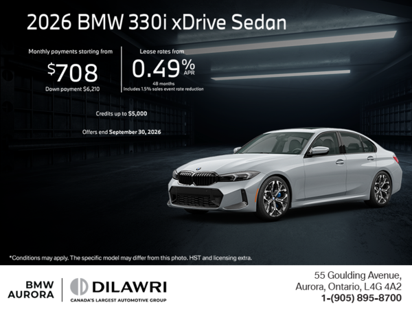 2026 BMW 3 Series Sedan