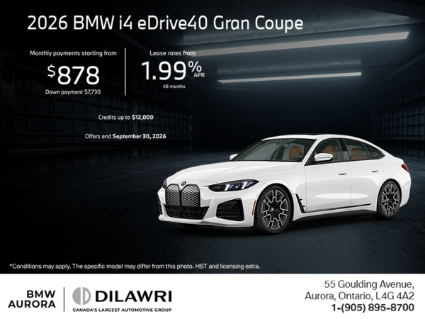 2026 BMW i4 Gran Coupe