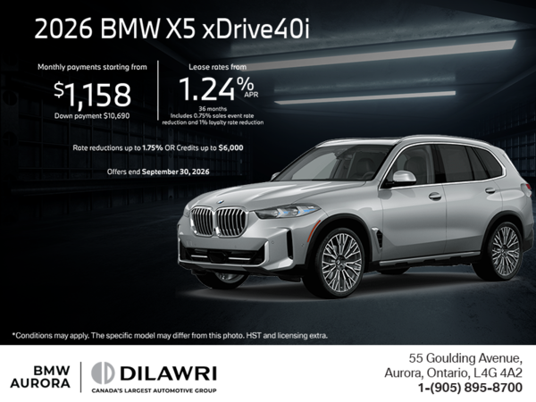 2026 BMW X5