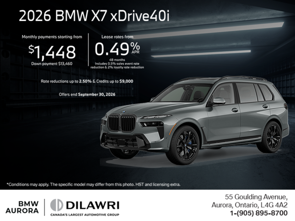 2026 BMW X7
