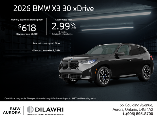 2026 BMW X3