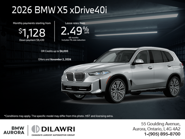 2026 BMW X5