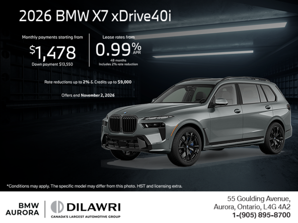 2026 BMW X7
