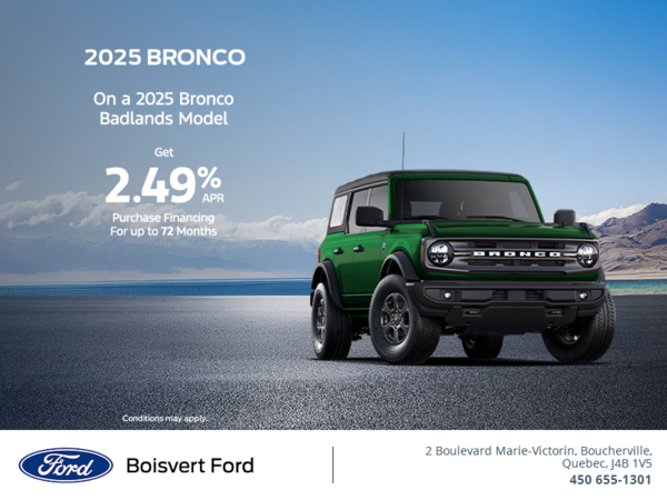 2025 Ford Bronco