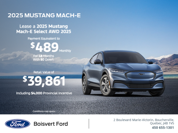 2025 Ford Mustang Mach-E