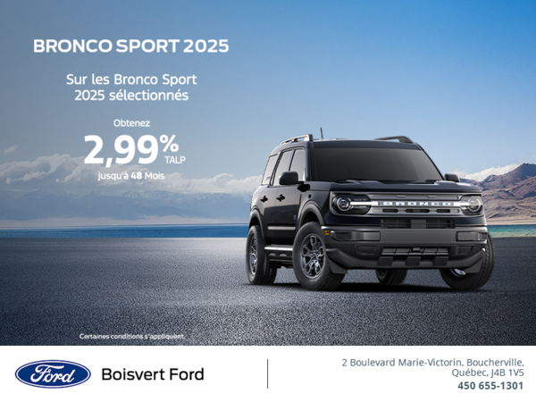 Ford Bronco Sport 2025