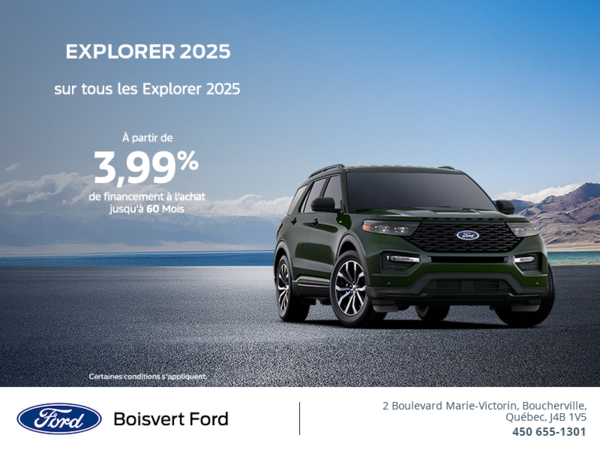 Ford Explorer 2025