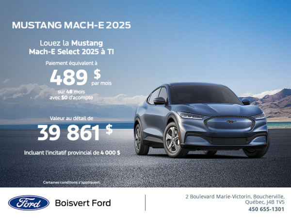 Ford Mustang Mach-E 2025