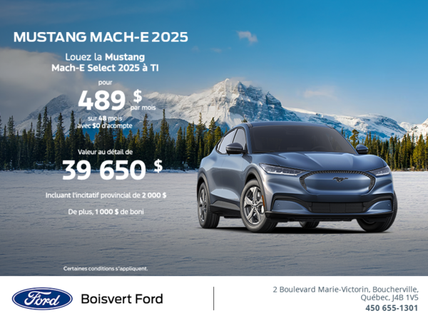 Ford Mustang Mach-E 2025