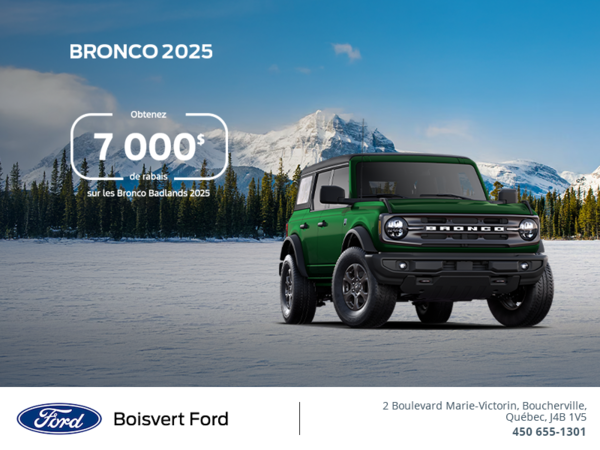 Ford Bronco 2025