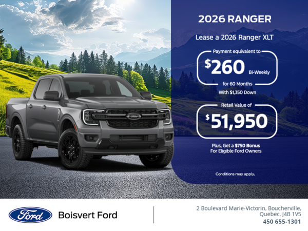 2026 Ford Ranger