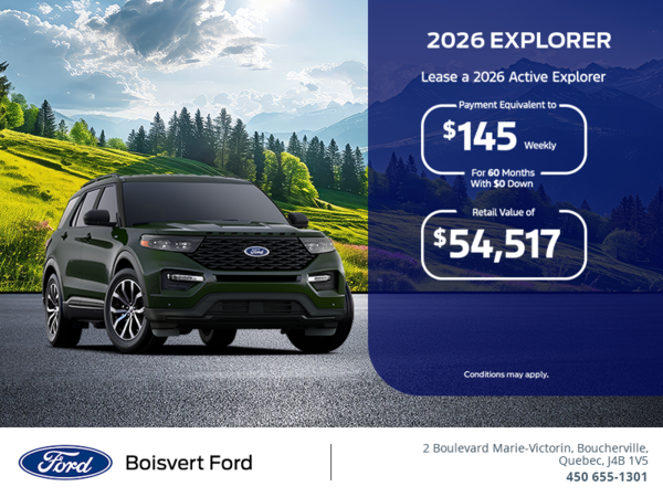 2026 Ford Explorer