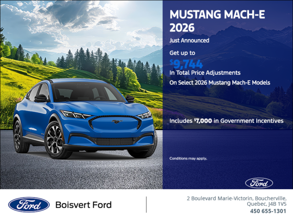 2026 Ford Mustang Mach-E