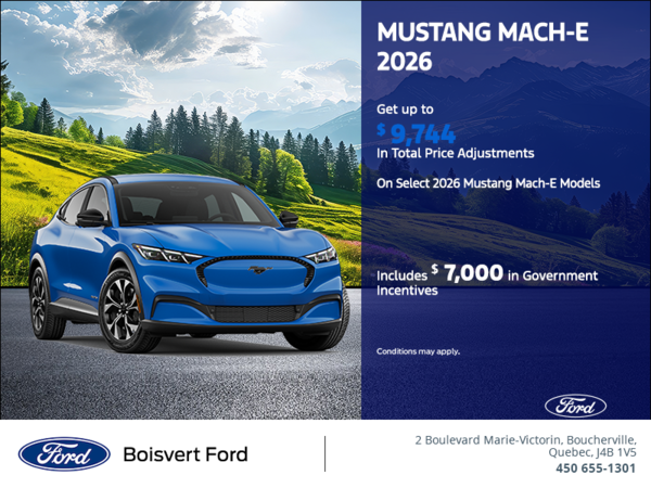 2026 Ford Mustang Mach-E