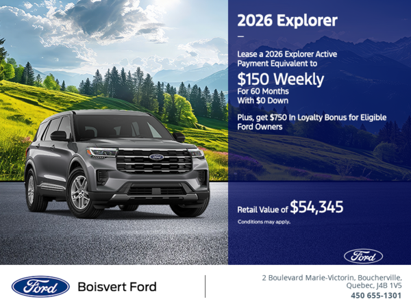 2026 Ford Explorer