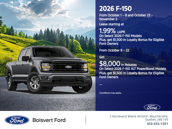 2026 Ford F-150