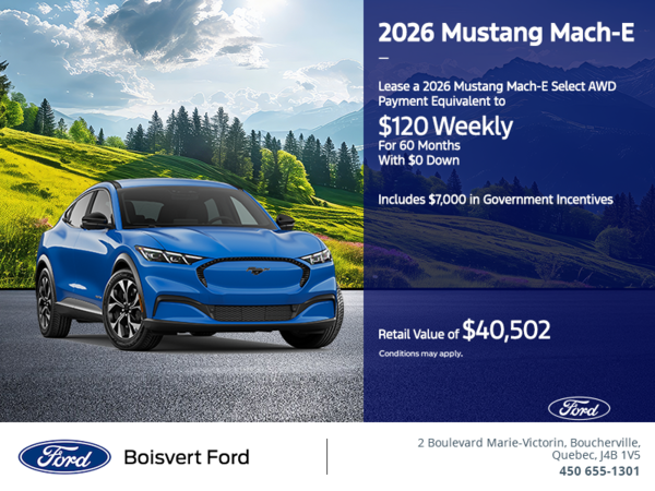 2026 Ford Mustang Mach-E