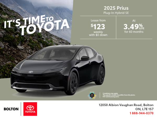 2025 Toyota Prius Plug-In Hybrid