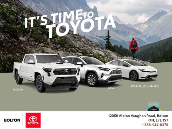 It's Time to Toyota!