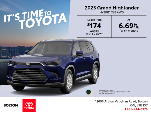 2025 Toyota Grand Highlander hybrid