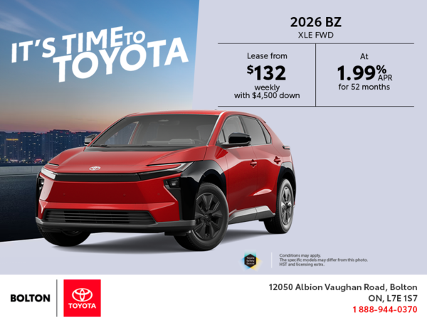 2026 Toyota bZ