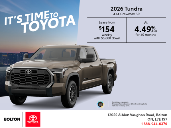 2026 Toyota Tundra