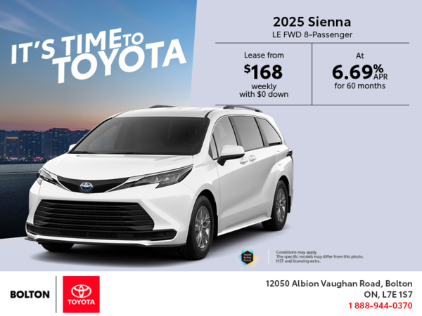 2025 Toyota Sienna Hybrid