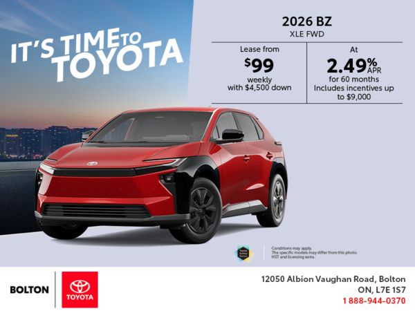 2026 Toyota bZ