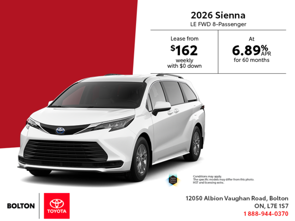 2025 Toyota Sienna Hybrid