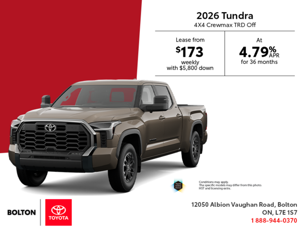 2026 Toyota Tundra