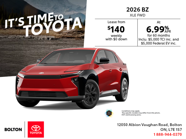 2026 Toyota bZ