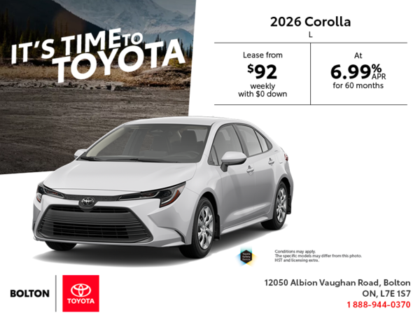 2026 Toyota Corolla