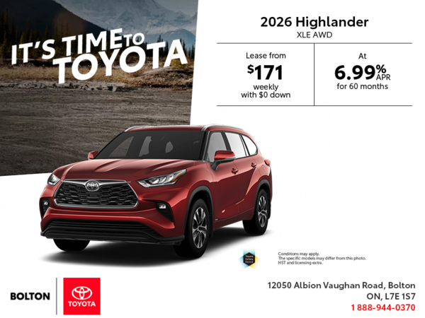 2026 Toyota Highlander