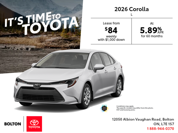 2026 Toyota Corolla