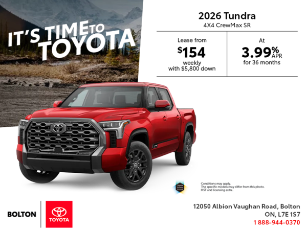 2026 Toyota Tundra
