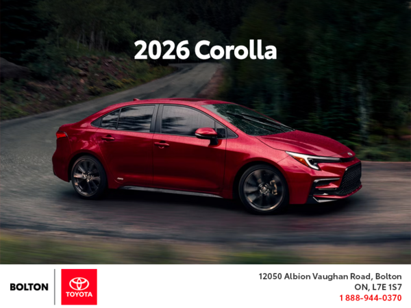2026 Toyota Corolla