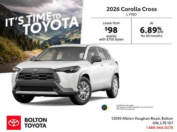 2026 Toyota Corolla Cross